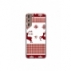 Husa personalizata tip carcasa HQPrint pentru Samsung Galaxy S22, model Reindeer 1, multicolor, S1D1M0051