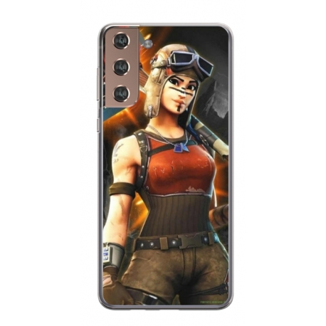 Husa personalizata tip carcasa HQPrint pentru Samsung Galaxy S22, model Fortnite 1, multicolor, S1D1M0073