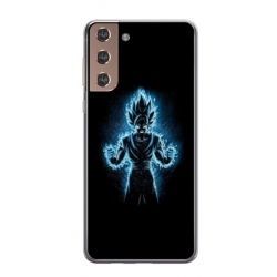 Husa personalizata tip carcasa HQPrint pentru Samsung Galaxy S22, model Goku, multicolor, S1D1M0087