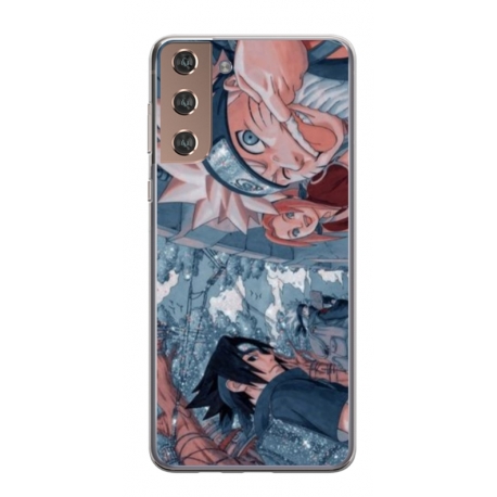 Husa personalizata tip carcasa HQPrint pentru Samsung Galaxy S22, model Naruto 2, multicolor, S1D1M0133