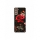 Husa personalizata tip carcasa HQPrint pentru Samsung Galaxy S22, model Flowers 12, multicolor, S1D1M0160