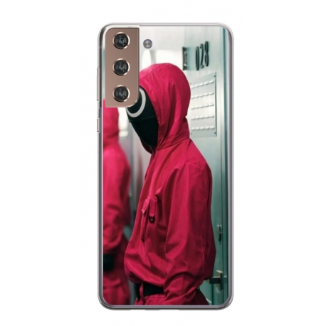 Husa personalizata tip carcasa HQPrint pentru Samsung Galaxy S22, model Squid Game 14, multicolor, S1D1M0186