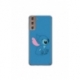 Husa personalizata tip carcasa HQPrint pentru Samsung Galaxy S22, model Blue Stich, multicolor, S1D1M0192