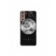 Husa personalizata tip carcasa HQPrint pentru Samsung Galaxy S22, model Moon, multicolor, S1D1M0212