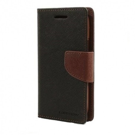 Husa SAMSUNG Galaxy A5 2016 - Fancy Diary (Negru/Maro)