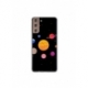 Husa personalizata tip carcasa HQPrint pentru Samsung Galaxy S22, model Colorful Galaxy, multicolor, S1D1M0283