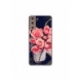 Husa personalizata tip carcasa HQPrint pentru Samsung Galaxy S22, model Flowers 22, multicolor, S1D1M0379