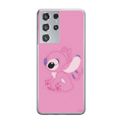 Husa personalizata tip carcasa HQPrint pentru Samsung Galaxy S21 Ultra, model Pink Stitch, multicolor, S1D1M0005