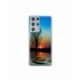 Husa personalizata tip carcasa HQPrint pentru Samsung Galaxy S21 Ultra, model Apus, multicolor, S1D1M0006