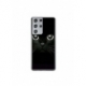 Husa personalizata tip carcasa HQPrint pentru Samsung Galaxy S21 Ultra, model Black Cat 1, multicolor, S1D1M0015