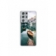 Husa personalizata tip carcasa HQPrint pentru Samsung Galaxy S21 Ultra, model Boats, multicolor, S1D1M0024