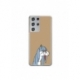 Husa personalizata tip carcasa HQPrint pentru Samsung Galaxy S21 Ultra, model Tired Bunny, multicolor, S1D1M0027