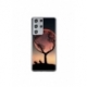 Husa personalizata tip carcasa HQPrint pentru Samsung Galaxy S21 Ultra, model Moon Tree, multicolor, S1D1M0068