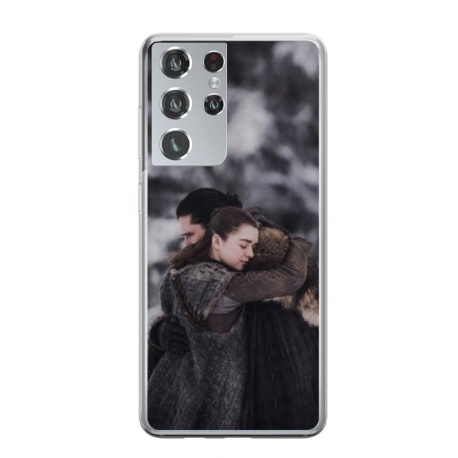Husa personalizata tip carcasa HQPrint pentru Samsung Galaxy S21 Ultra, model Game of Thrones 2, multicolor, S1D1M0084