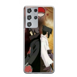 Husa personalizata tip carcasa HQPrint pentru Samsung Galaxy S21 Ultra, model Itachi 1, multicolor, S1D1M0103