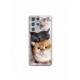 Husa personalizata tip carcasa HQPrint pentru Samsung Galaxy S21 Ultra, model Cats, multicolor, S1D1M0116