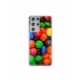 Husa personalizata tip carcasa HQPrint pentru Samsung Galaxy S21 Ultra, model MandM, multicolor, S1D1M0257