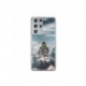 Husa personalizata tip carcasa HQPrint pentru Samsung Galaxy S21 Ultra, model Astronaut in the Clouds, multicolor, S1D1M0290