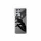 Husa personalizata tip carcasa HQPrint pentru Samsung Galaxy S21 Ultra, model Hand Reach, multicolor, S1D1M0318