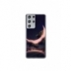 Husa personalizata tip carcasa HQPrint pentru Samsung Galaxy S21 Ultra, model Moon in the Trees, multicolor, S1D1M0331