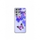 Husa personalizata tip carcasa HQPrint pentru Samsung Galaxy S22 Ultra, model Butterfly 2, multicolor, S1D1M0029