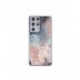 Husa personalizata tip carcasa HQPrint pentru Samsung Galaxy S21 Ultra, model Abstract 2, multicolor, S1D1M0335
