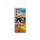 Husa personalizata tip carcasa HQPrint pentru Samsung Galaxy S22 Ultra, model Cool Cat, multicolor, S1D1M0031