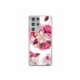 Husa personalizata tip carcasa HQPrint pentru Samsung Galaxy S22 Ultra, model Flowers 4, multicolor, S1D1M0040