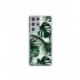 Husa personalizata tip carcasa HQPrint pentru Samsung Galaxy S22 Ultra, model Leaf Design 3, multicolor, S1D1M0088