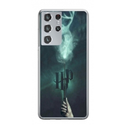 Husa personalizata tip carcasa HQPrint pentru Samsung Galaxy S22 Ultra, model Harry Potter 3, multicolor, S1D1M0091