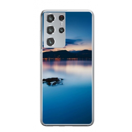 Husa personalizata tip carcasa HQPrint pentru Samsung Galaxy S22 Ultra, model Nice View 5, multicolor, S1D1M0112