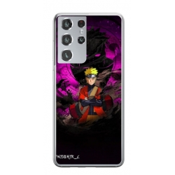 Husa personalizata tip carcasa HQPrint pentru Samsung Galaxy S22 Ultra, model Naruto 1, multicolor, S1D1M0132