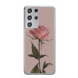 Husa personalizata tip carcasa HQPrint pentru Samsung Galaxy S22 Ultra, model Flowers 8, multicolor, S1D1M0141