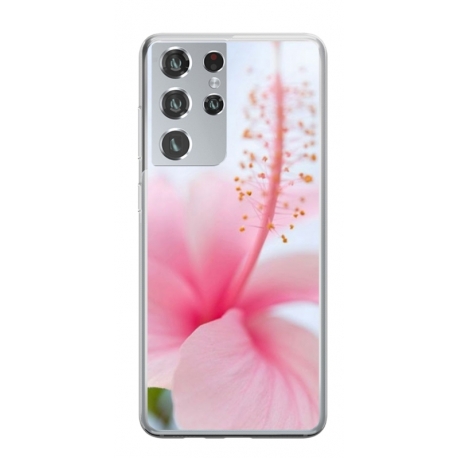 Husa personalizata tip carcasa HQPrint pentru Samsung Galaxy S22 Ultra, model Flowers 9, multicolor, S1D1M0142