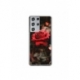 Husa personalizata tip carcasa HQPrint pentru Samsung Galaxy S22 Ultra, model Flowers 12, multicolor, S1D1M0160
