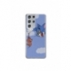 Husa personalizata tip carcasa HQPrint pentru Samsung Galaxy S22 Ultra, model Tom and Jerry 1, multicolor, S1D1M0203