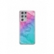 Husa personalizata tip carcasa HQPrint pentru Samsung Galaxy S21 Ultra, model Colorful Mess, multicolor, S1D1M0374