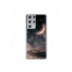 Husa personalizata tip carcasa HQPrint pentru Samsung Galaxy S22 Ultra, model Falling Stars, multicolor, S1D1M0269