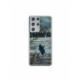 Husa personalizata tip carcasa HQPrint pentru Samsung Galaxy S22 Ultra, model Brave, multicolor, S1D1M0310