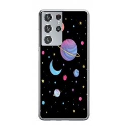 Husa personalizata tip carcasa HQPrint pentru Samsung Galaxy S22 Ultra, model Colorful 6, multicolor, S1D1M0311