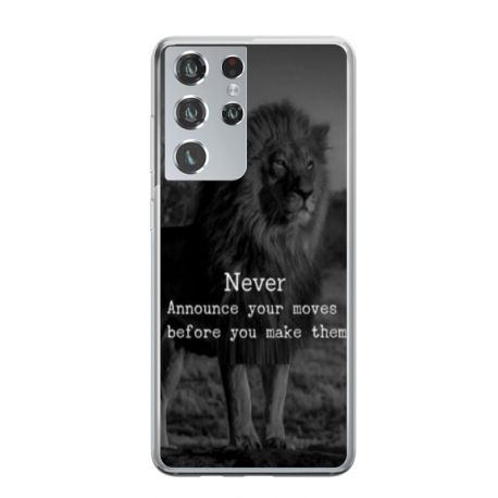 Husa personalizata tip carcasa HQPrint pentru Samsung Galaxy S22 Ultra, model Quote 2, multicolor, S1D1M0330