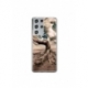 Husa personalizata tip carcasa HQPrint pentru Samsung Galaxy S22 Ultra, model Abstract 4, multicolor, S1D1M0339