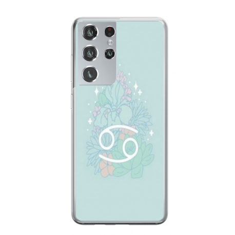 Husa personalizata tip carcasa HQPrint pentru Samsung Galaxy S22 Ultra, model Gemini, multicolor, S1D1M0342