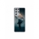 Husa personalizata tip carcasa HQPrint pentru Samsung Galaxy S22 Ultra, model Burn the News, multicolor, S1D1M0345