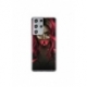 Husa personalizata tip carcasa HQPrint pentru Samsung Galaxy S22 Ultra, model Butterfly Mouth 2, multicolor, S1D1M0352