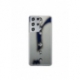 Husa personalizata tip carcasa HQPrint pentru Samsung Galaxy S22 Ultra, model Droplets, multicolor, S1D1M0353