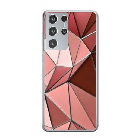 Husa personalizata tip carcasa HQPrint pentru Samsung Galaxy S22 Ultra, model 3D, multicolor, S1D1M0373