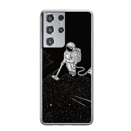 Husa personalizata tip carcasa HQPrint pentru Samsung Galaxy S23 Ultra, model Vacuum of Space, multicolor, S1D1M0007