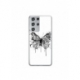 Husa personalizata tip carcasa HQPrint pentru Samsung Galaxy S23 Ultra, model Butterfly 3, multicolor, S1D1M0030