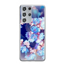 Husa personalizata tip carcasa HQPrint pentru Samsung Galaxy S23 Ultra, model Flowers 2, multicolor, S1D1M0038